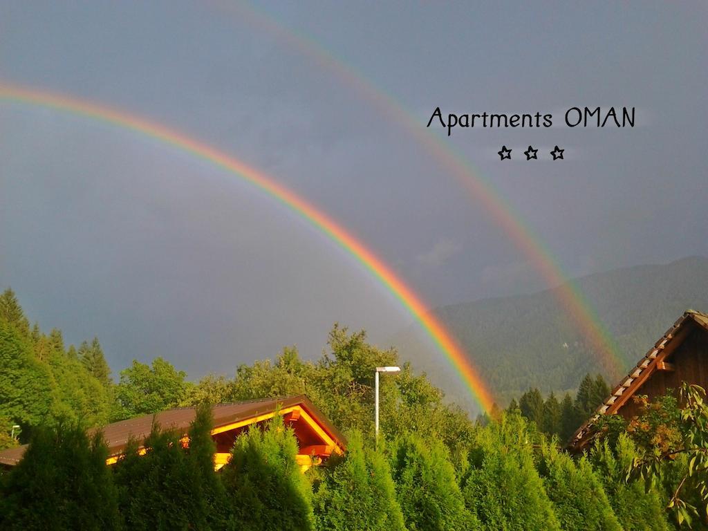 Apartments Oman Краньска Гора Экстерьер фото