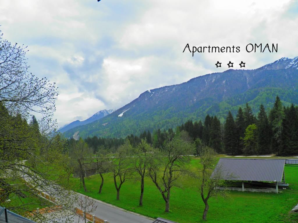 Apartments Oman Краньска Гора Экстерьер фото